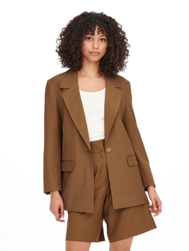 ONLY Blazers Comfort Fit Col à revers - 15257363