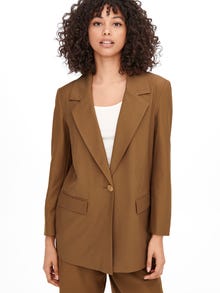 ONLY Lang Blazer -Toffee - 15257363