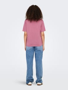 ONLY Tavapärane lõige V-kaelus Top -Heather Rose - 15257390