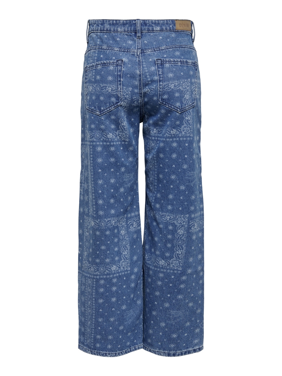 ONLY ONLSonny wide höga leggings -Medium Blue Denim - 15257396