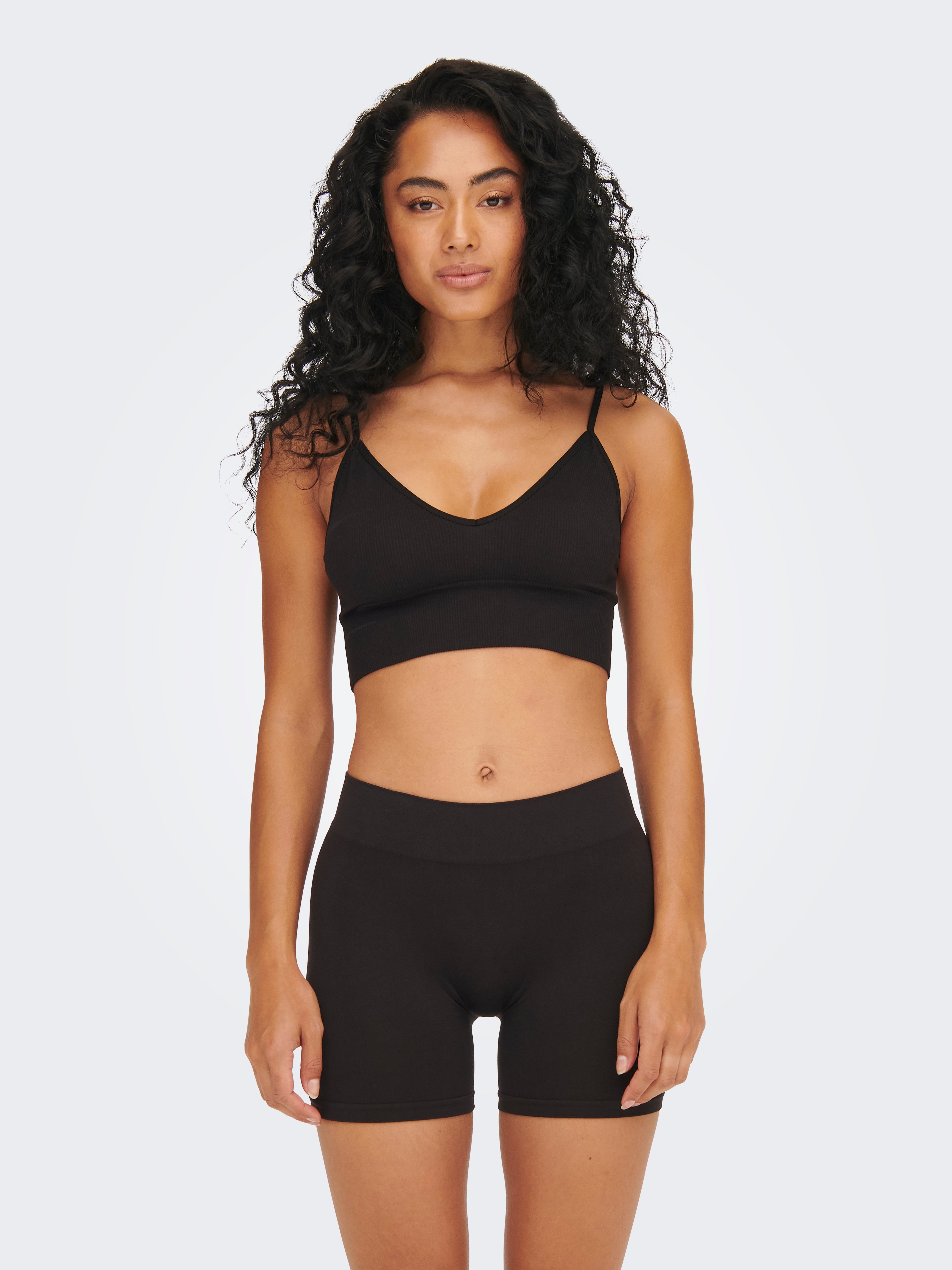 Thumbnail - Onlvicky 2-pack Stretch Fit Hotpants