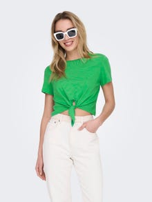 ONLY Regular fit O-hals Top -Kelly Green - 15257467