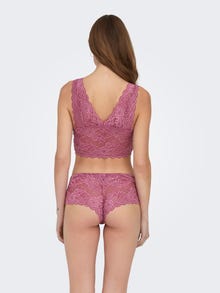 ONLY Hohe Taille Unterhose -Red Violet - 15257469