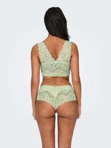 ONLY 3-pack lace Briefs -Subtle Green - 15257469