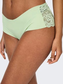 ONLY Hohe Taille Unterhose -Subtle Green - 15257469
