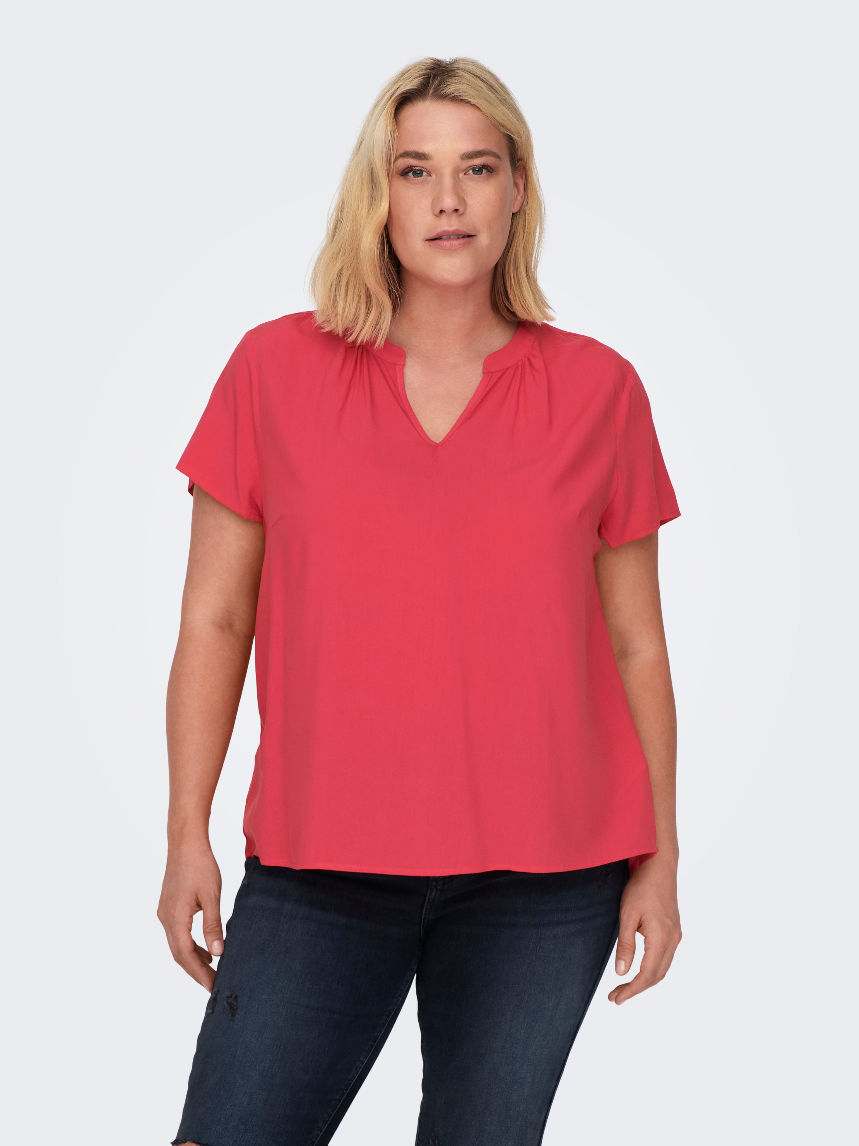 Curvy kapmouwen Top met 40% korting! | ONLY®