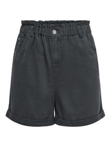 ONLY Loose Fit High waist Fold-up hems Shorts -Phantom - 15257540