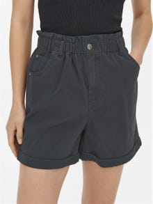 ONLY Loose Fit High waist Fold-up hems Shorts -Phantom - 15257540