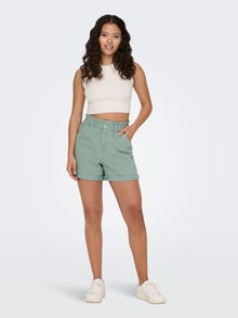 ONLY À taille haute Short -Chinois Green - 15257540