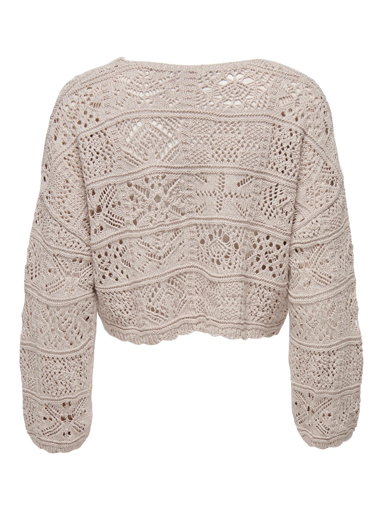 ONLY ONLBEACH Strickjacke -Pumice Stone - 15257604