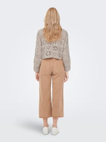 ONLY ONLBEACH Strickjacke -Pumice Stone - 15257604