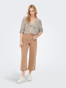 ONLY ONLBEACH Strickjacke -Pumice Stone - 15257604