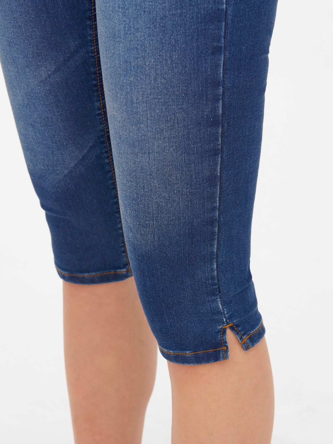 ONLY Slim Fit Trousers -Medium Blue Denim - 15257663