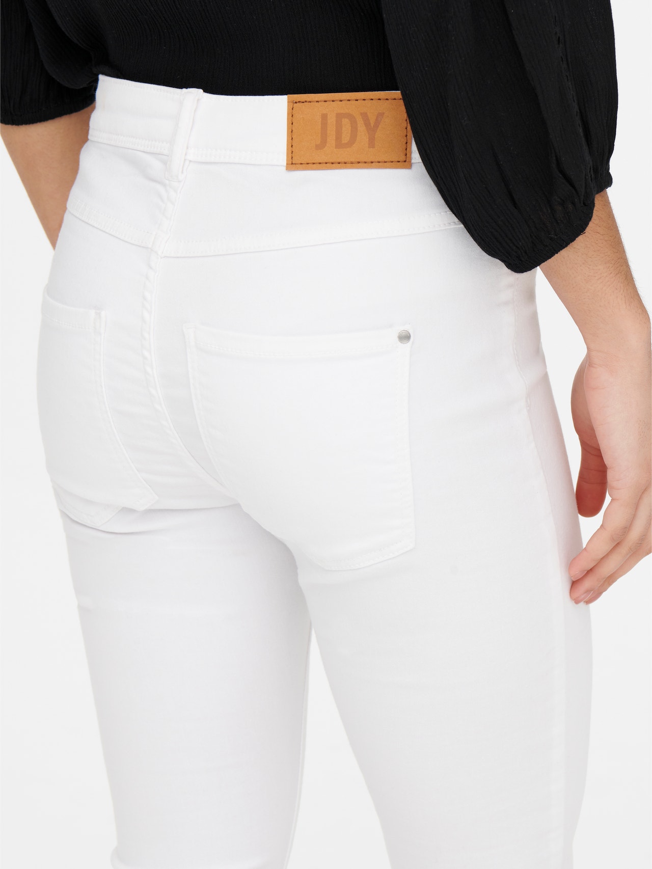 ONLY Slim Fit Trousers -White - 15257663