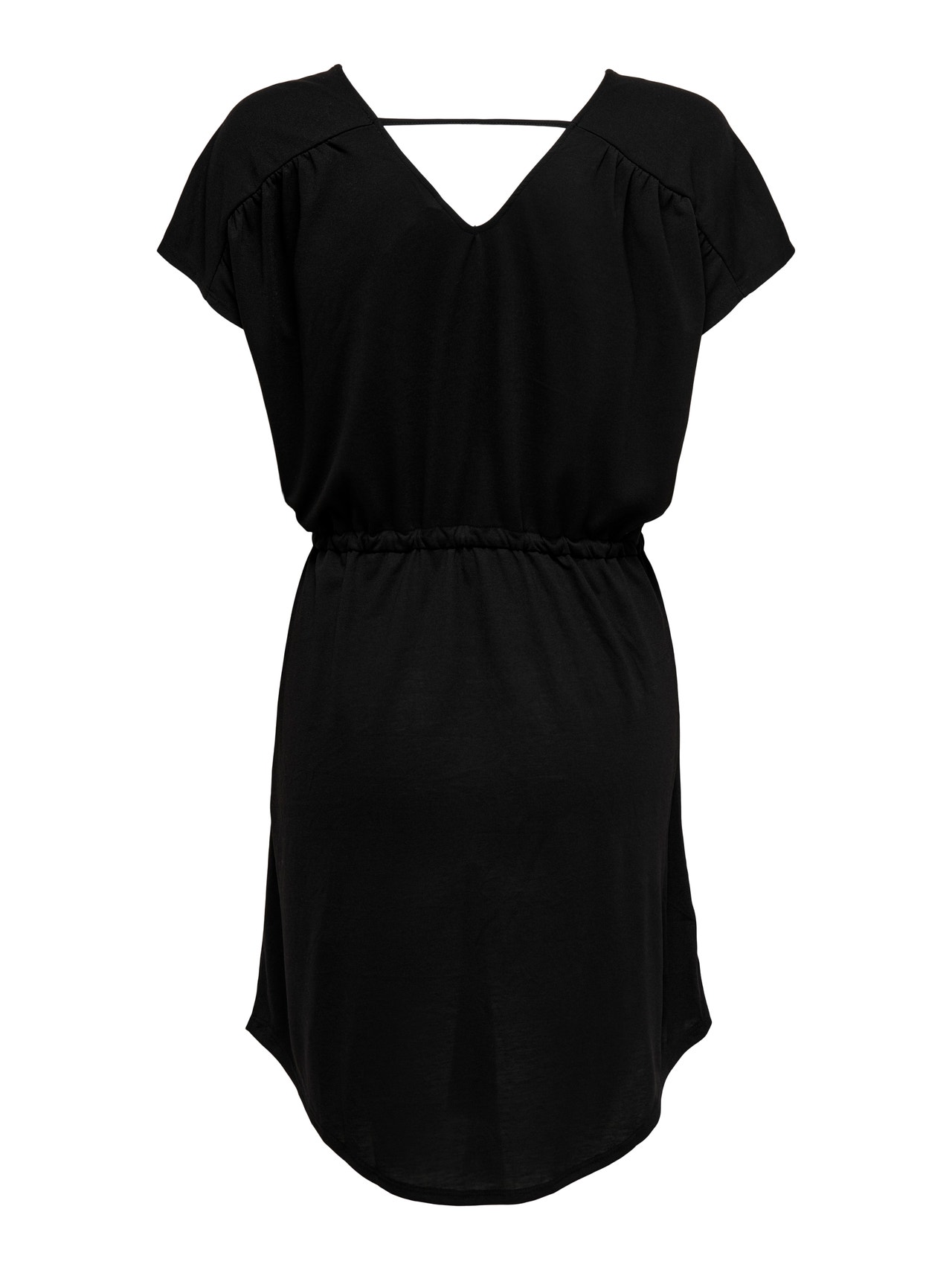 ONLY V-Neck Mini Dress -Black - 15257679