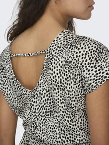 ONLY Regular Fit V-Neck Short dress -Whitecap Gray - 15257679