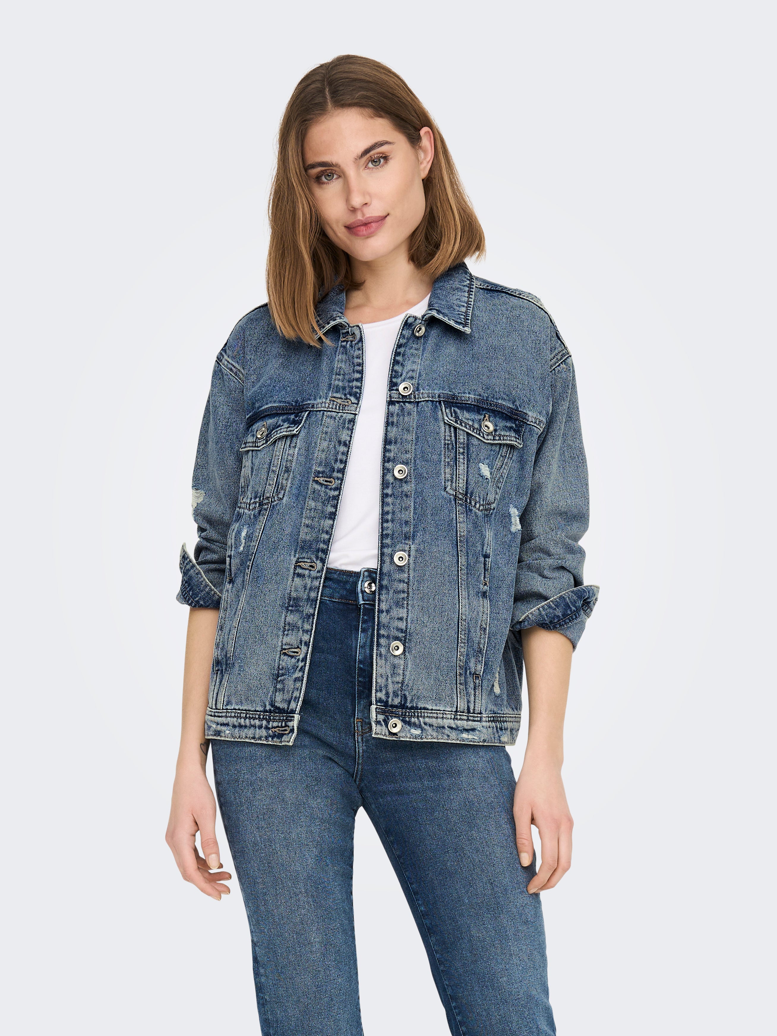 ONLEKAT Jeansjacke | Mittelblau | ONLY® 