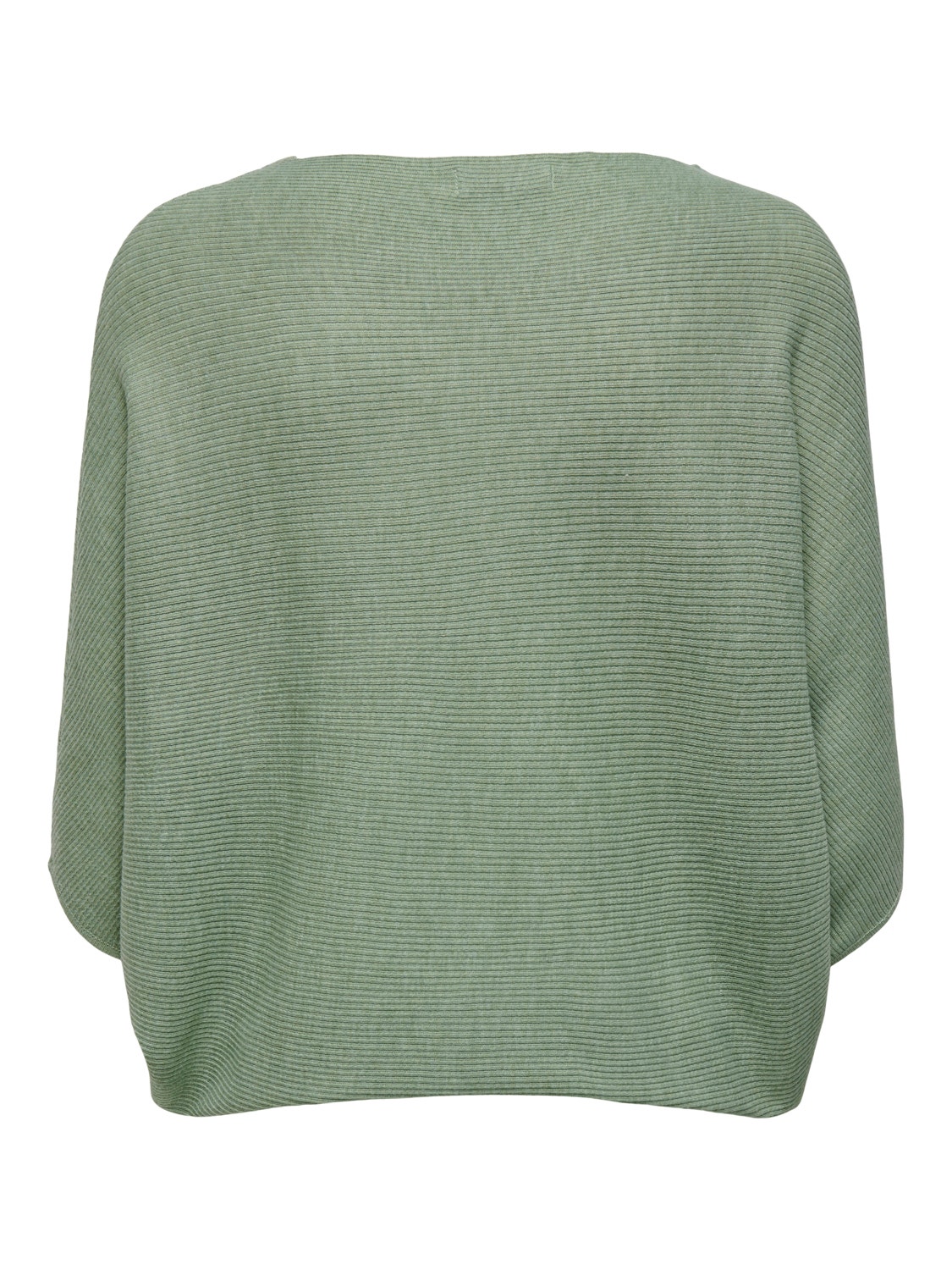 ONLY Boat neck Dropped shoulders Pullover -Basil - 15257847