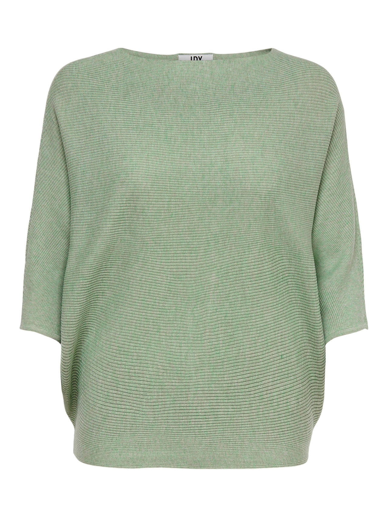 ONLY Boat neck Pullover -Basil - 15257849