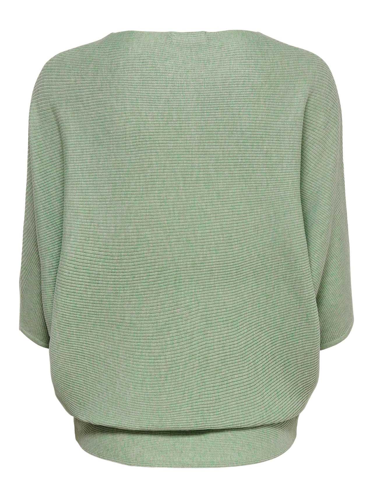 ONLY Boat neck Pullover -Basil - 15257849