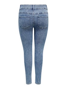 ONLY Jeans Skinny Fit Taille moyenne Curve -Medium Blue Denim - 15257882