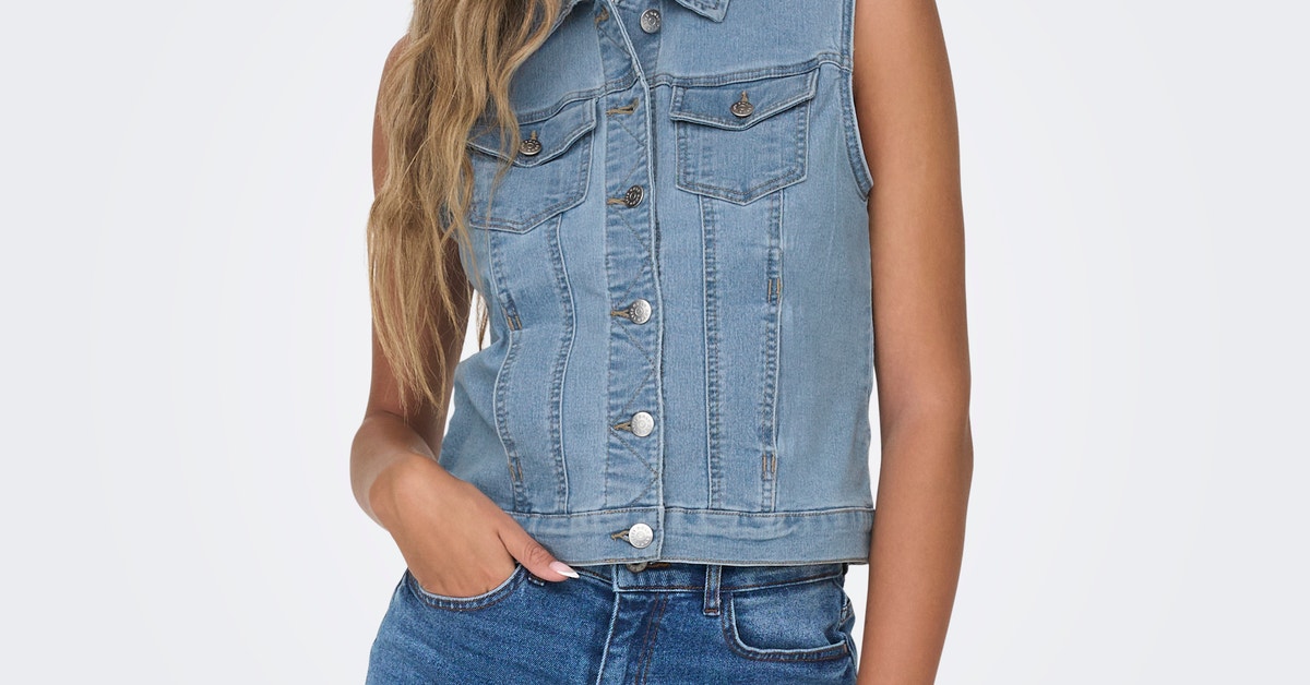 ONLWONDER Jeansweste | Hellblau | ONLY® 