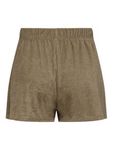 ONLY Solid colored Sweat shorts -Tigers Eye - 15258013