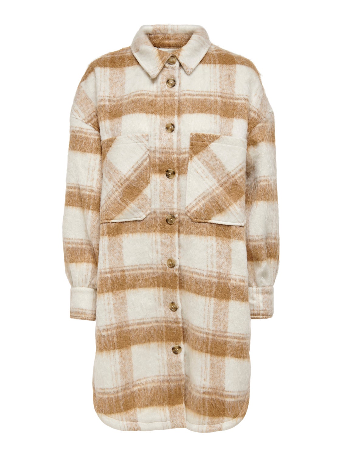 Petite checked Shacket 40% alennuksella 