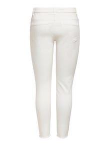 ONLY Tall JDYSonja hvit ankel Skinny fit jeans -White - 15258134