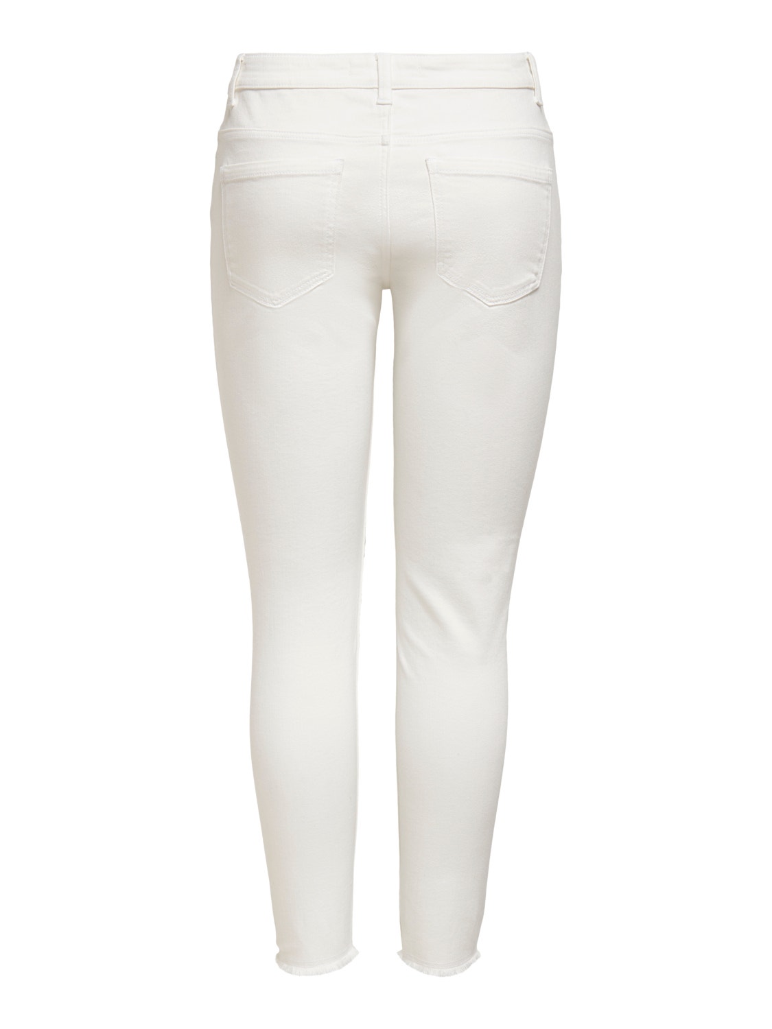 ONLY Tall JDYSonja largo tobillero Jeans skinny fit -White - 15258134