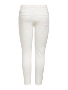 ONLY Tall JDYSonja white ankle Skinny fit-jeans -White - 15258134