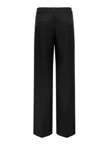 ONLY Highwaisted wide Trousers -Black - 15258191