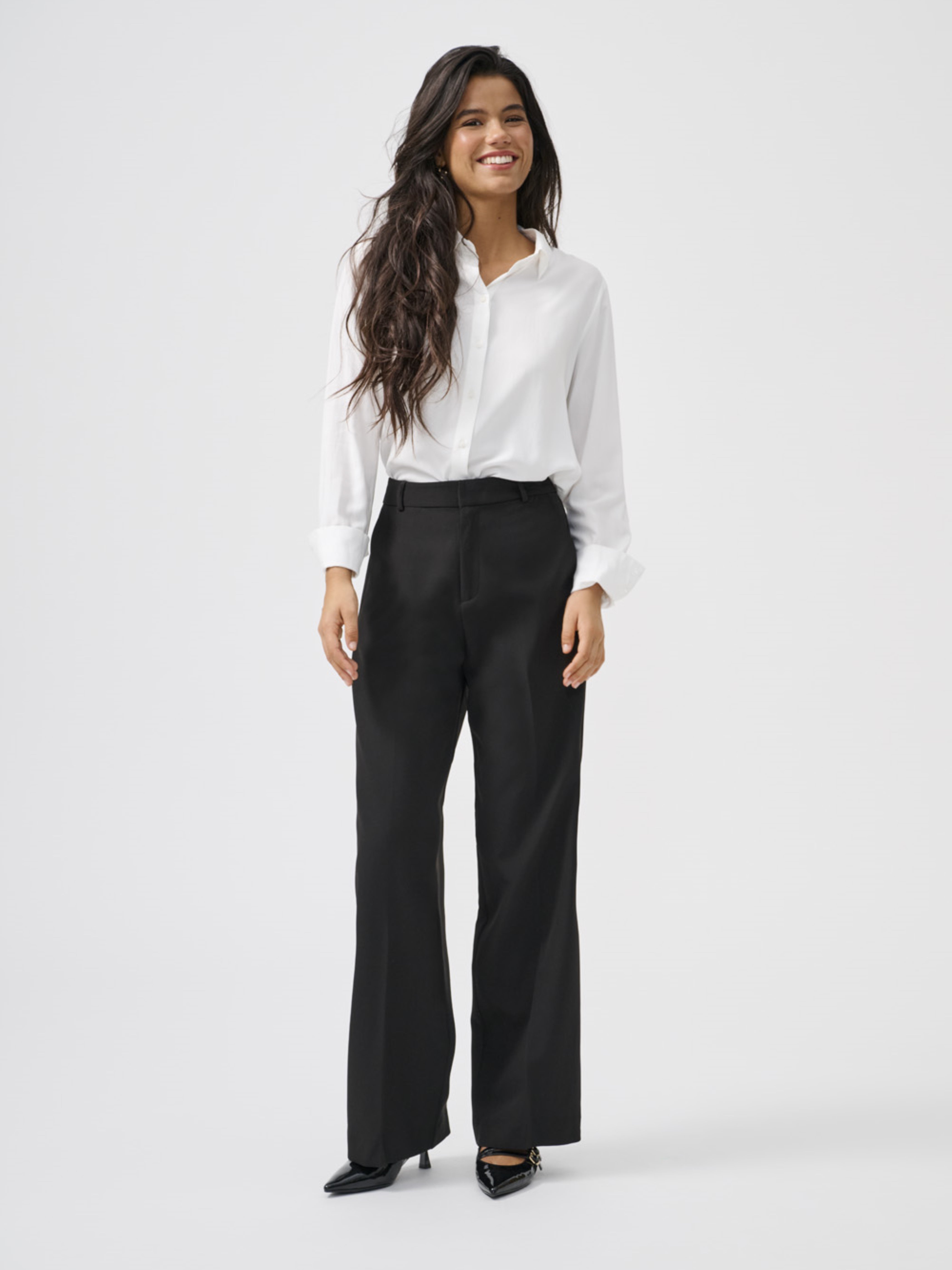 ONLBERRY Wide Leg Fit Pantaloni a gamba larga Black ONLY®