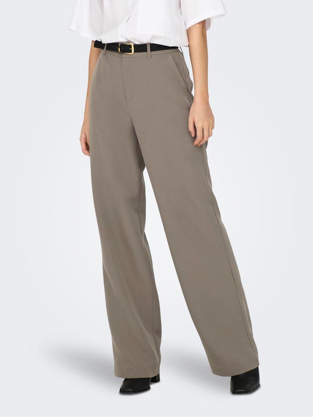 ONLY Highwaisted wide Trousers - 15258191