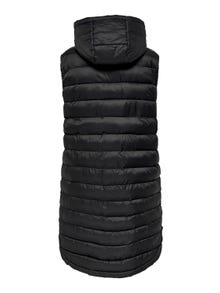 ONLY Gilets anti-froid Capuche -Black - 15258350