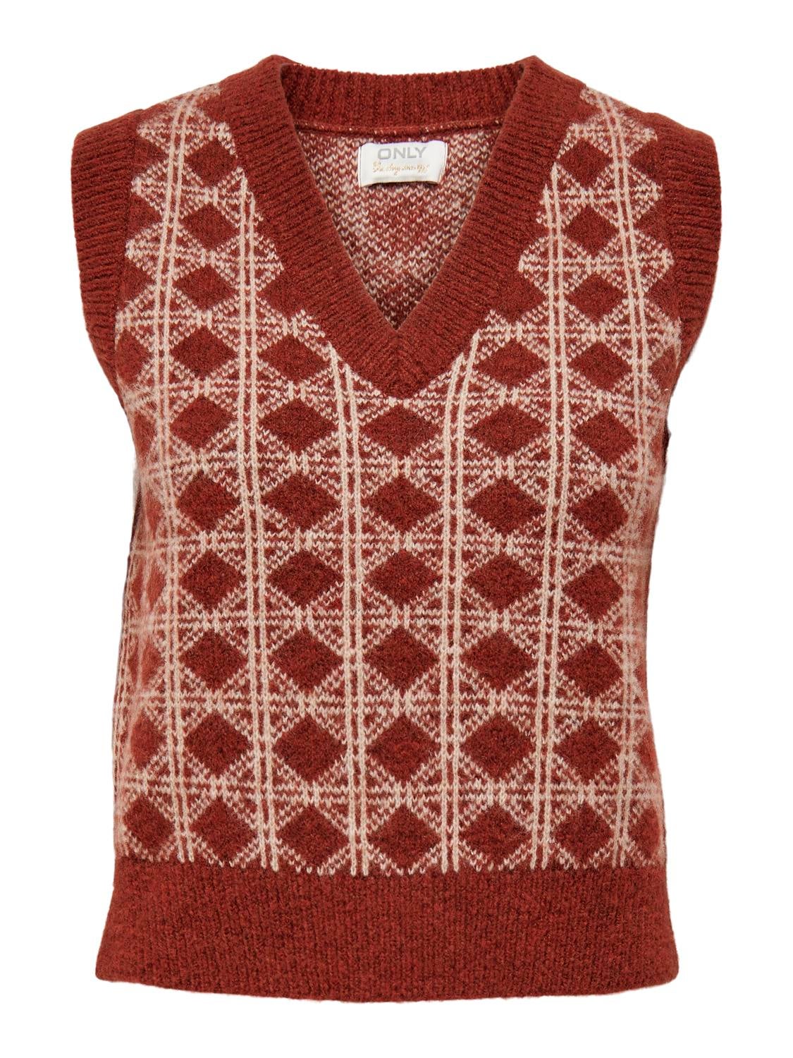 Knitted Waistcoat with 50% discount 