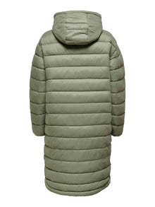 ONLY Quilted oversize Coat -Mermaid - 15258420