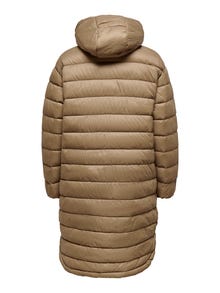 ONLY Quilted oversize Coat -Tigers Eye - 15258420