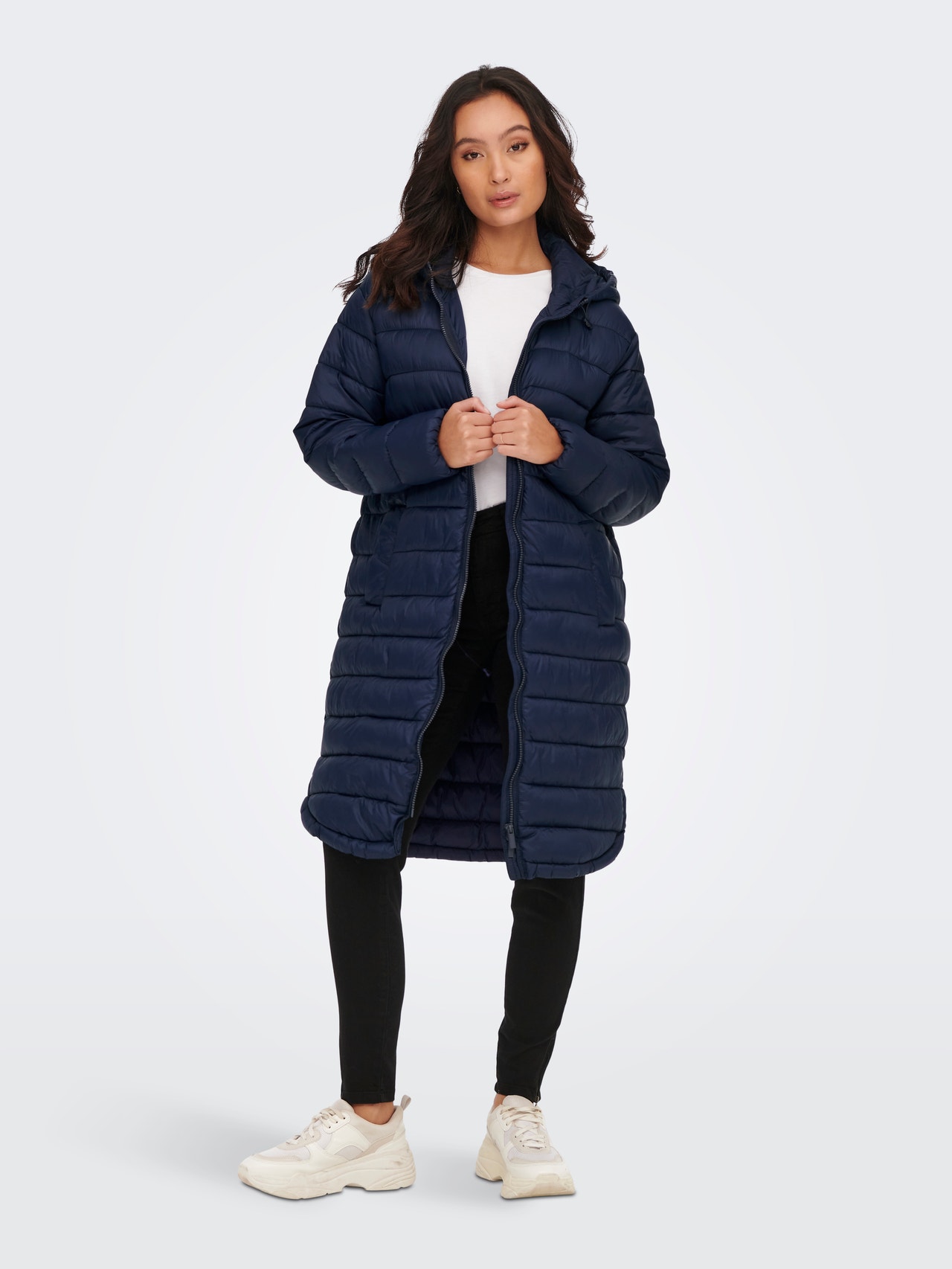 ONLY Quilted oversize Coat -Maritime Blue - 15258420