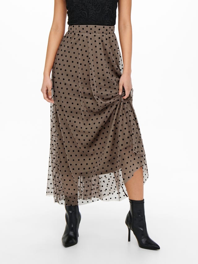 ONLY Dotted Maxi skirt - 15258545