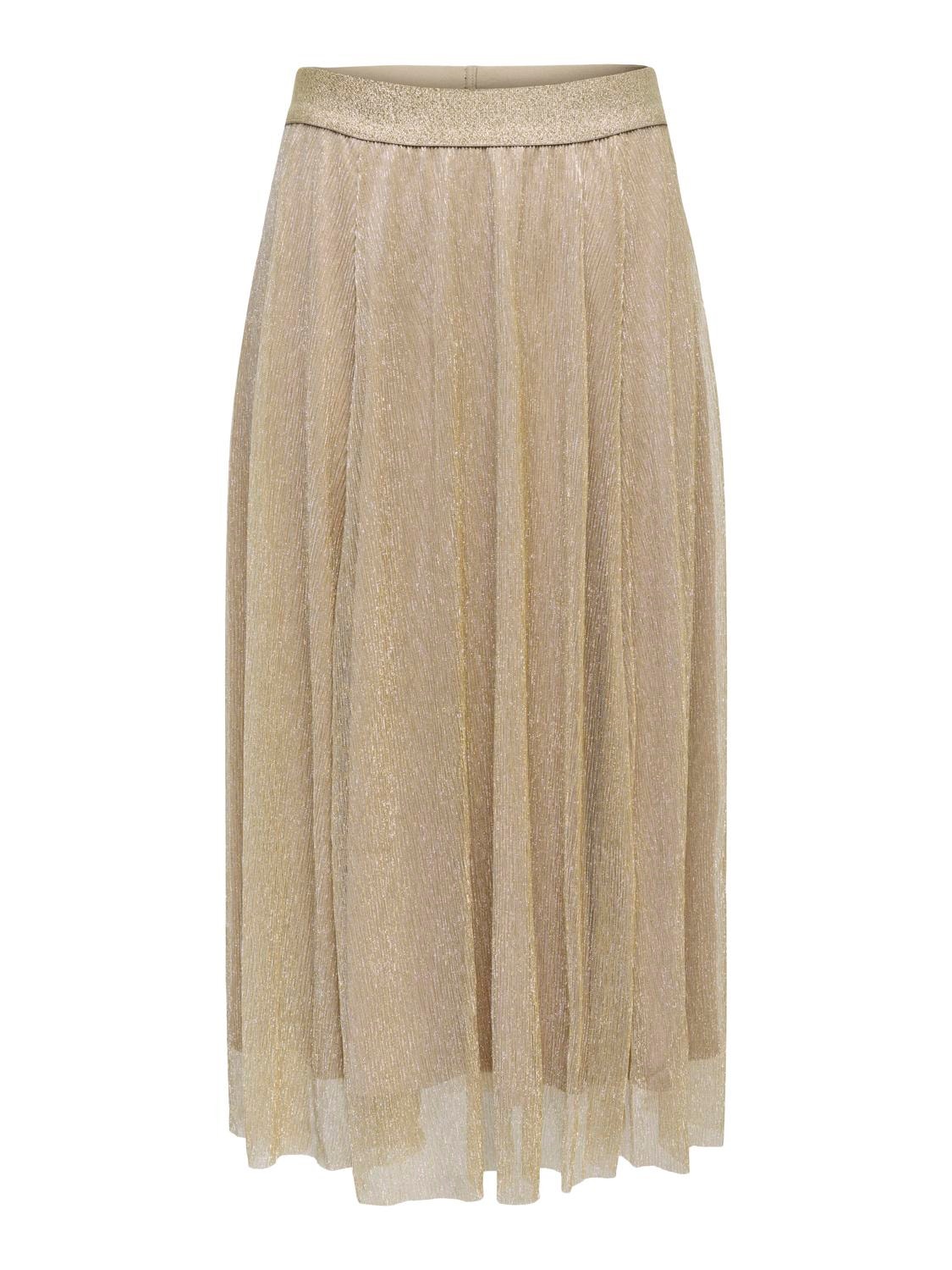 ONLY Long skirt -Brown Rice - 15258573