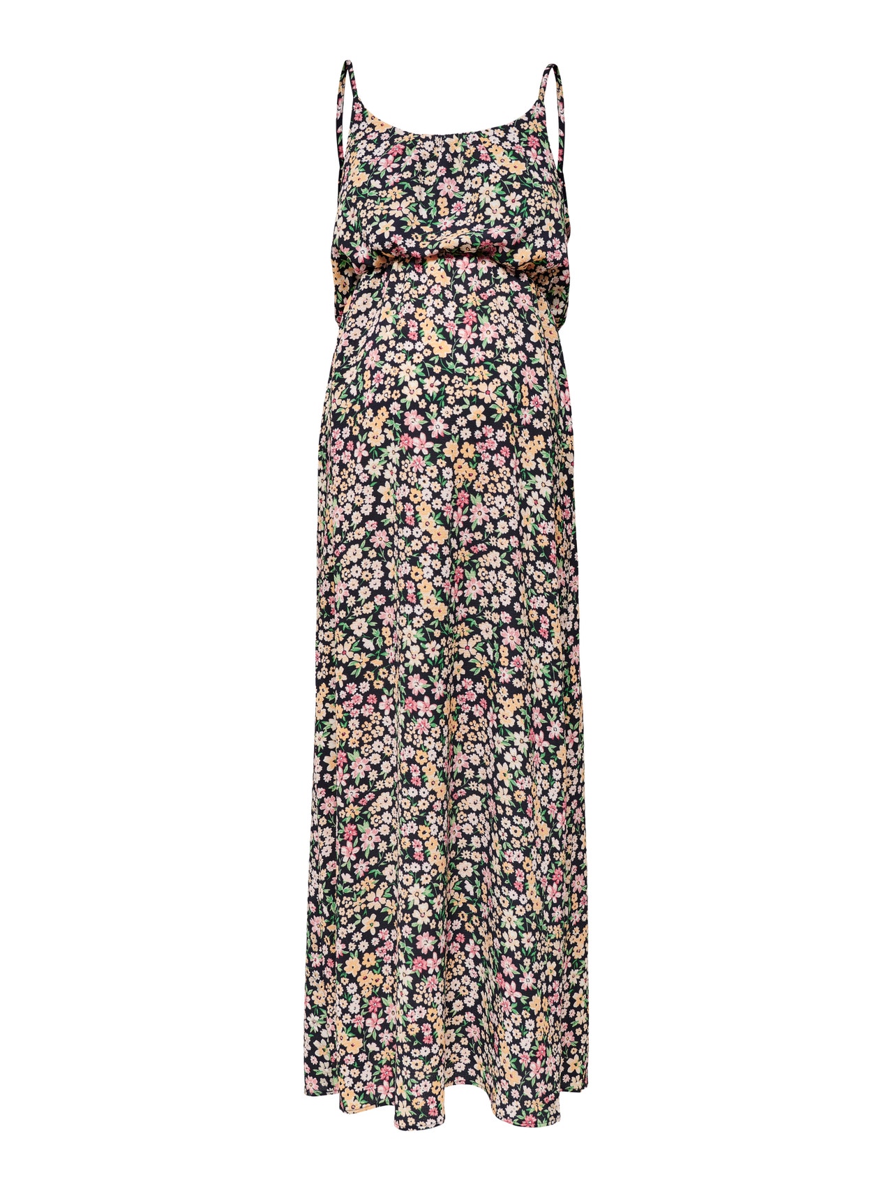 ONLY Mama patterned strap Maxi dress -Night Sky - 15258574