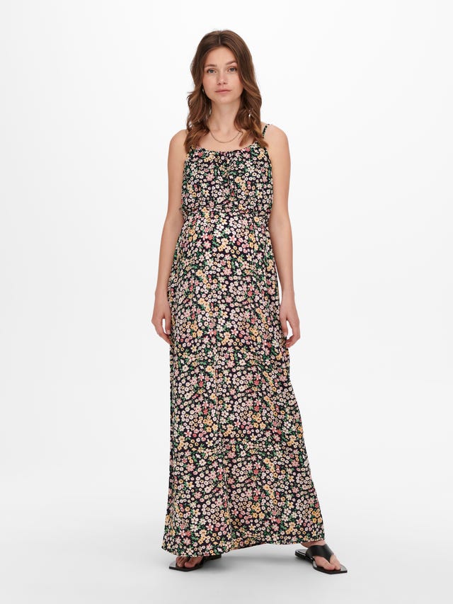 ONLY Mama patterned strap Maxi dress - 15258574