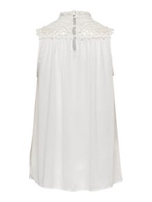 ONLY Mama lace detailed Top -Cloud Dancer - 15258618