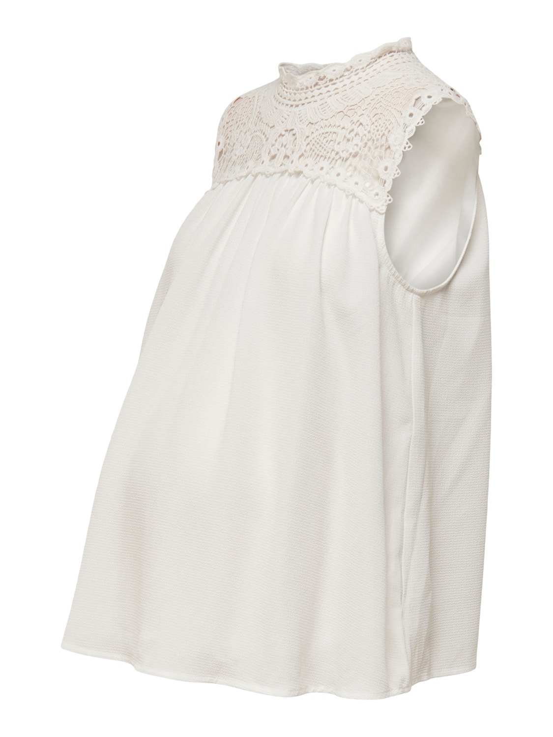 ONLY Mama lace detailed Top -Cloud Dancer - 15258618