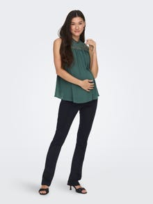 ONLY Mama lace detailed Top -Balsam Green - 15258618