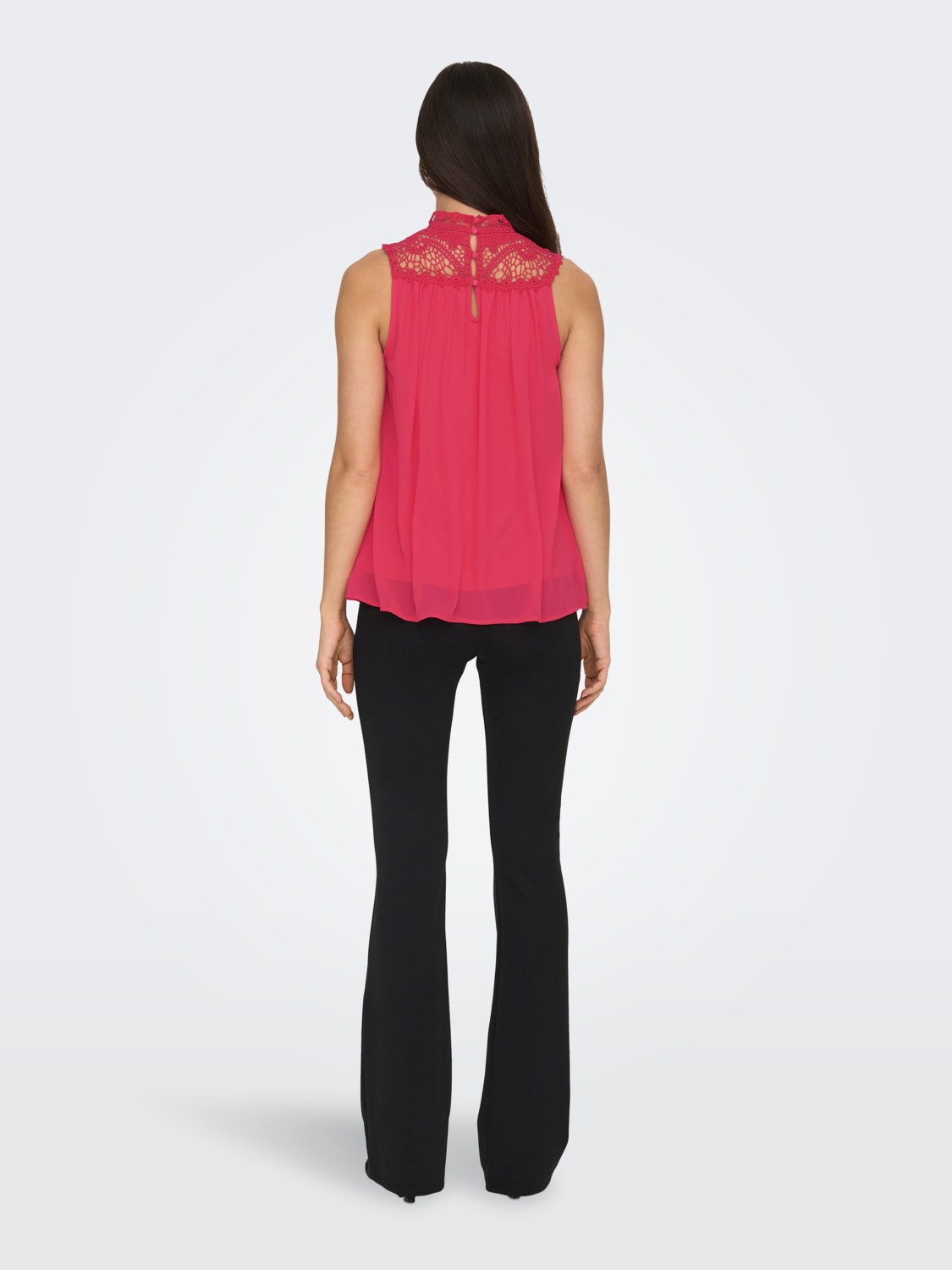 ONLY Regular Fit High neck Maternity Top -Teaberry - 15258618