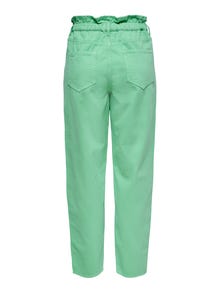 ONLY Locker geschnitten Hohe Taille Tall Jeans -Marine Green - 15258709