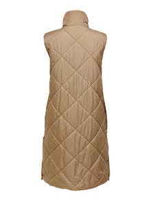ONLY Petite quilted Waistcoat -Tigers Eye - 15258749