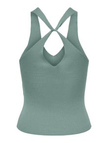 ONLY Knoopdetail Gebreide top -Chinois Green - 15258897